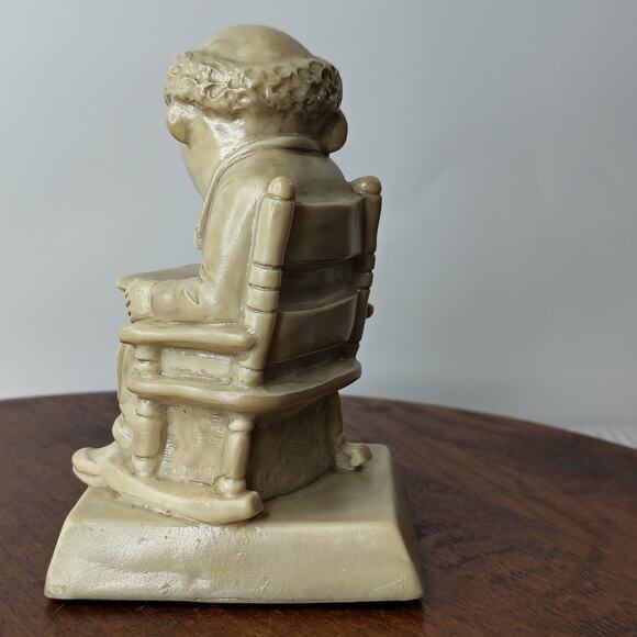 Russ Berrie & Co. World's Greatest Grandpa Figure Vintage 1970's - Picture 3 of 9